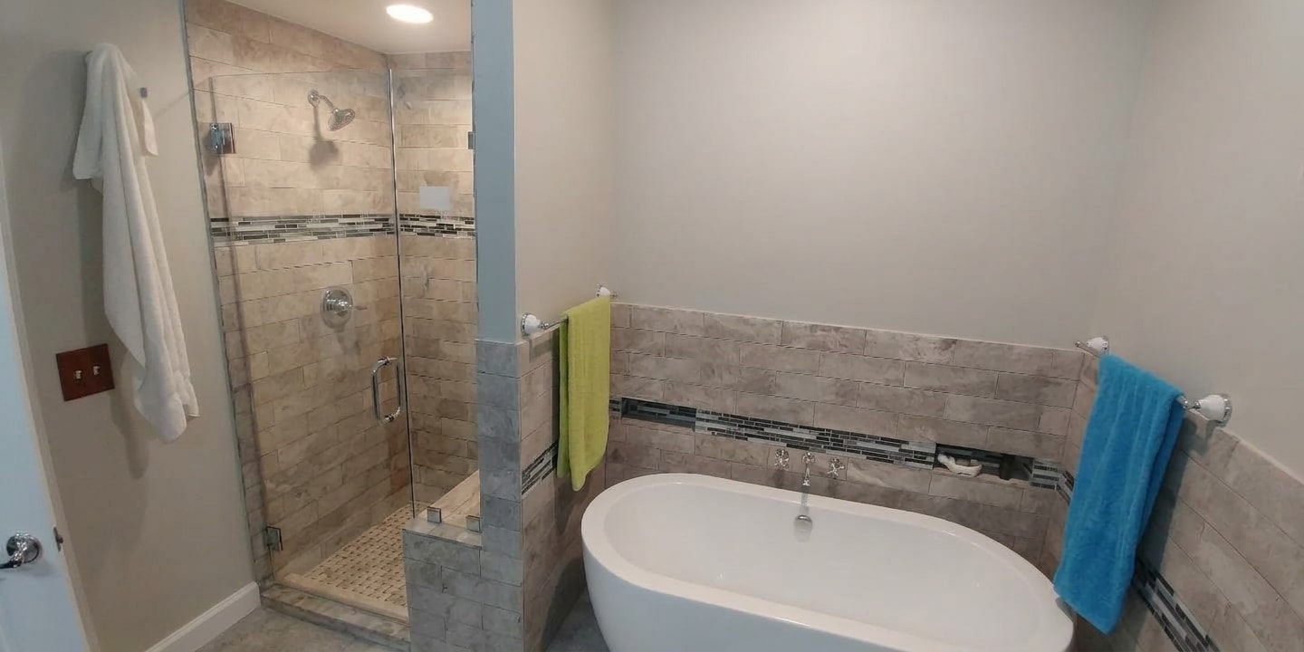 Reston Custom Master Bathroom